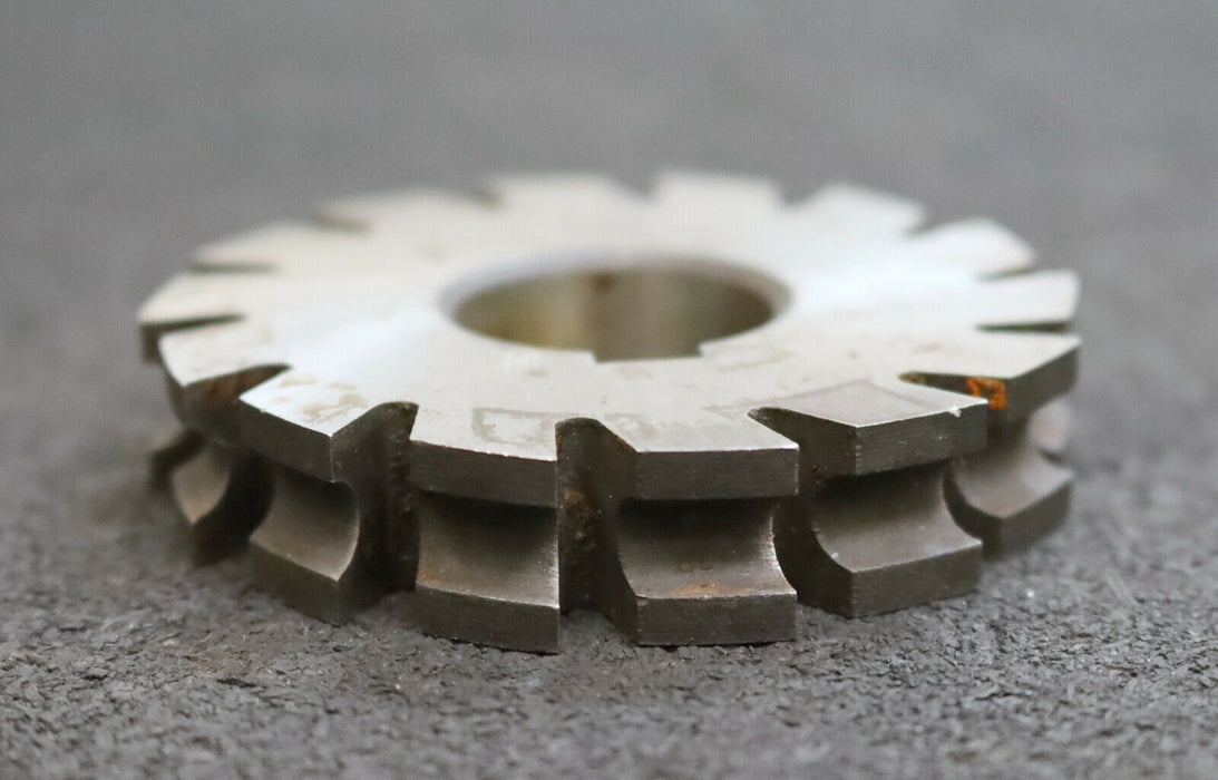 Halbrund-Formfräser konkav Radiusfräser Radius 3mm Abmessungen Ø63x12xØ22mm