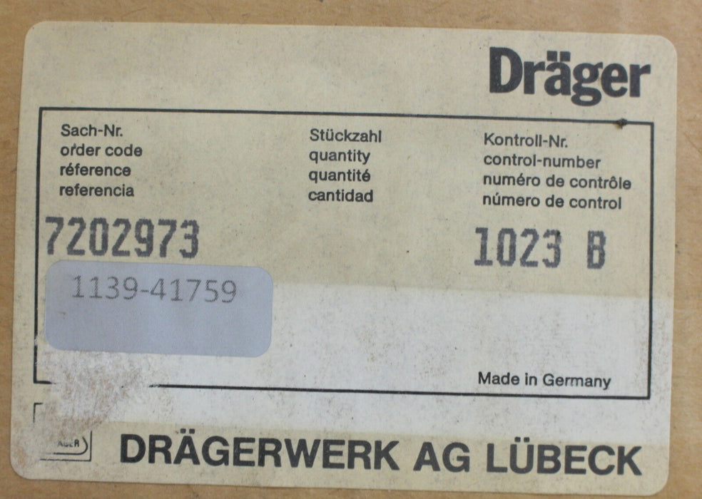 DRÄGER Manometer Typ 7202973 -1 … 15bar Kl.1,6 G1/2"