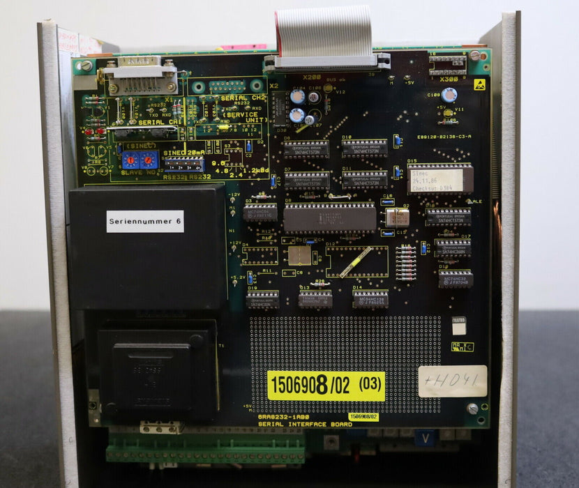 SIEMENS SIMOREG-K 6RA2218-6GV62-0 30A 16KW für Vierquadrantenantrieb