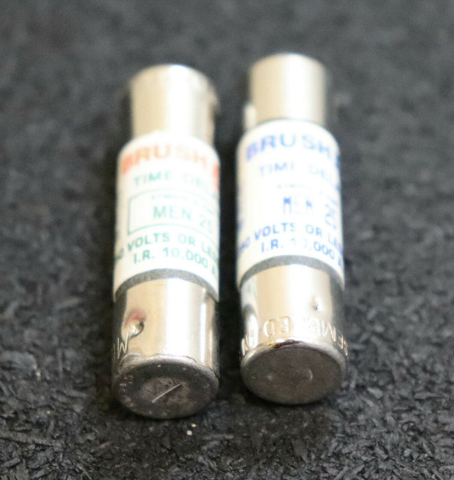 BRUSH 24x Sicherungseinsatz fuse-link MEN 25 25A 250V - unbenutzt