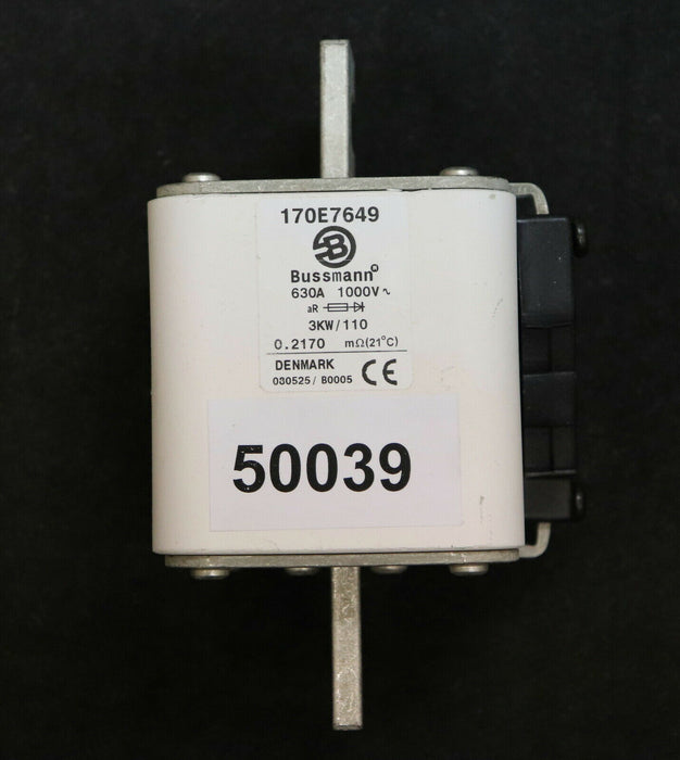BUSSMANN Sicherungseinsatz fuse-link 170E7649 Gr. 3 630A 1000VAC - aR -