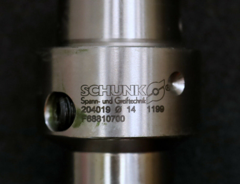 SCHUNK TENDO Hydraulisches Dehnspannfutter SDF HSK-A50 Spann-Ø 14mm Nr. 0204019