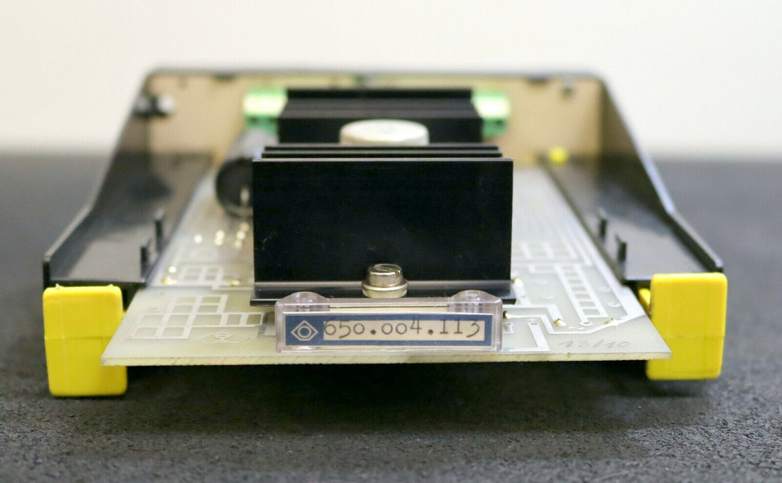 KLINGELNBERG / WIEDEG Steckplatine 650.004.113 eingesteckt in MURR SKP 31/1