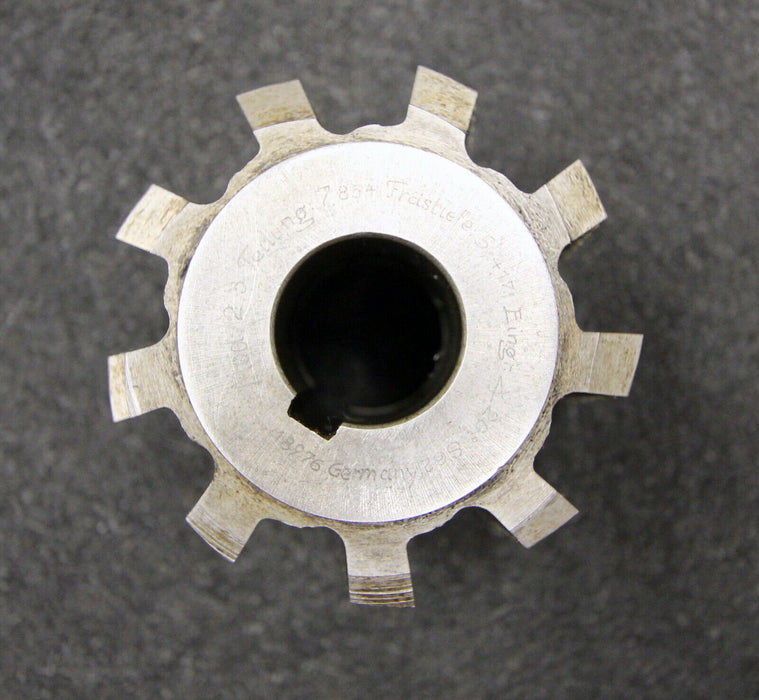 Vollstahlwälzfräser gear hob m= 2,5mm 20° EGW Ø65x65xØ22mm LKN Frästiefe= 5,417