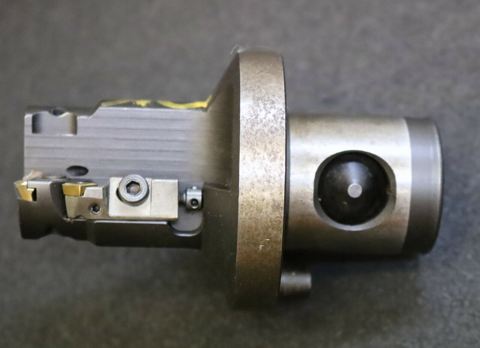 KOMET ABS-Wendeplattenfräser 2-stufig ABS 63 Ø34,4mm auf Länge 61mm Ø37,4mm