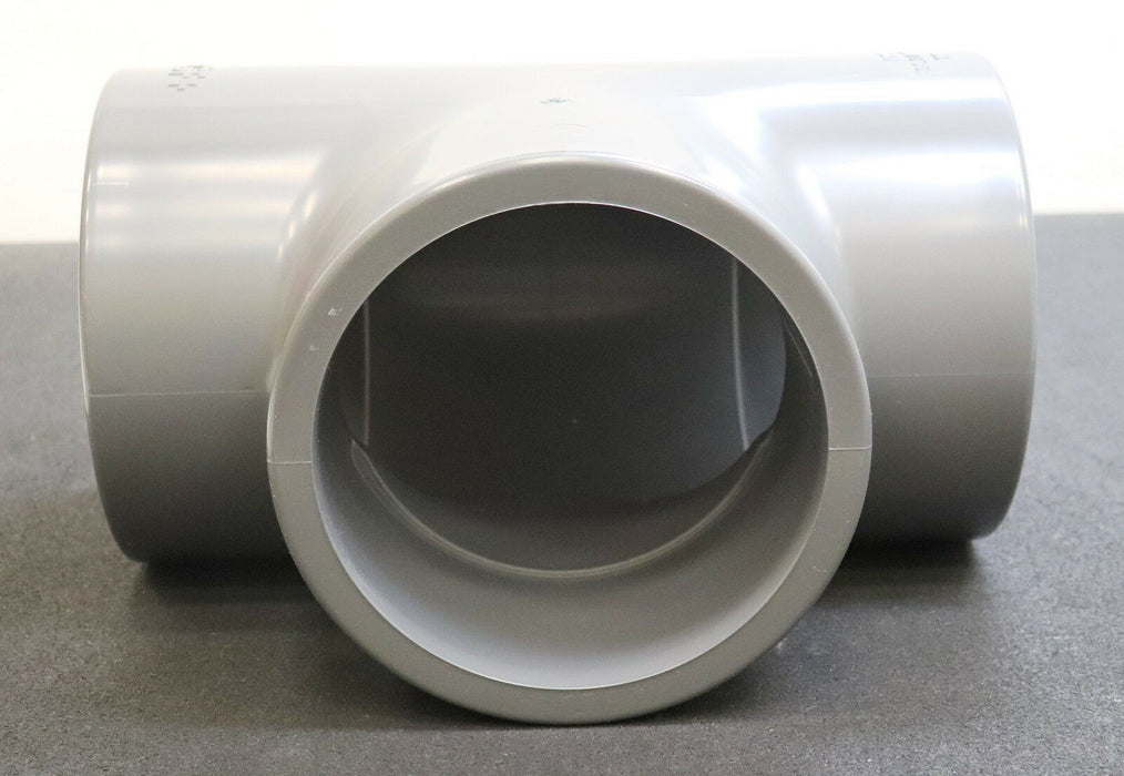 GF GEORG FISCHER PVC T-Stück T 90° egal metrisch Art. 721200117 d160 S6,3 / PN16