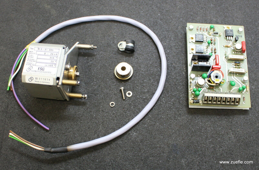 FSG Induktiver Wegmessgeber W5-01/65 Messbereich 0-20mA Drehwinkel 345°