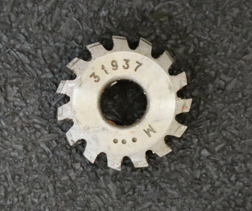 MIKRON Vollstahl-Wälzfräser No. 31937 m= ? ho= ? Abmessungen Ø23x8xØ8mm 1ggR