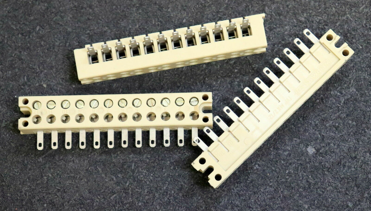 WEIDMÜLLER 3 Stück Klemme MK2/12 PA Nr. 024126 - unbenutzt 3 Stück