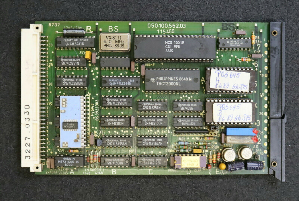 HECKLER & KOCH / BWO Platine für CNC 783/784 POS 113754 Platine 050.100.562.03