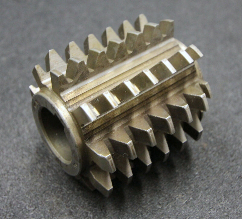 Vollstahlwälzfräser gear hob m= 3,5mm 20° EGW Ø75x80xØ27mm LKN Frästiefe= 7,88