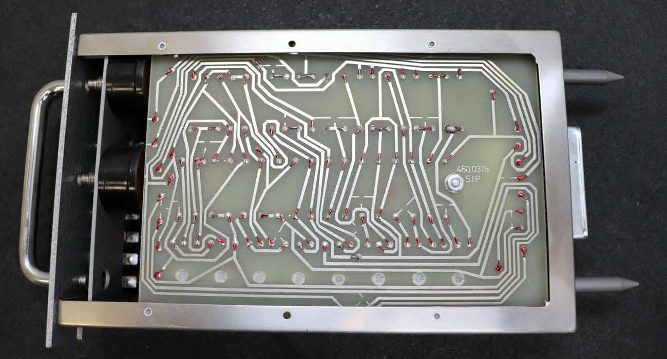 S.I.P. SCHÜTTE Einschub Kassette 082 für Lehrenbohrwerk Platine S.I.P. 460037a