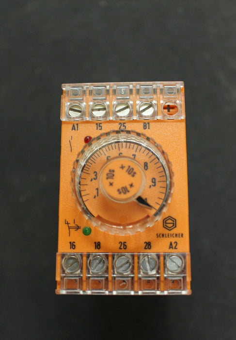 SCHLEICHER Elektronisches Zeitrelais SZT 420 - 220V - t=0,5-10s - Nr. 609806/10