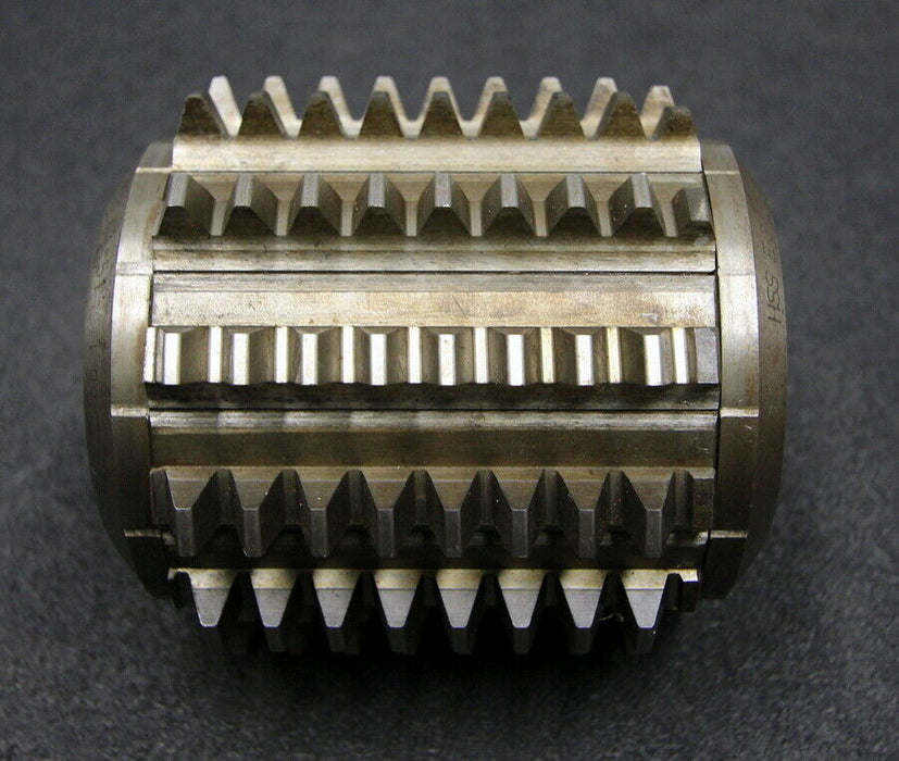 SAAZOR Stollenwälzfräser involute spline hob Fertigfräser m=3mm BP I DIN3972