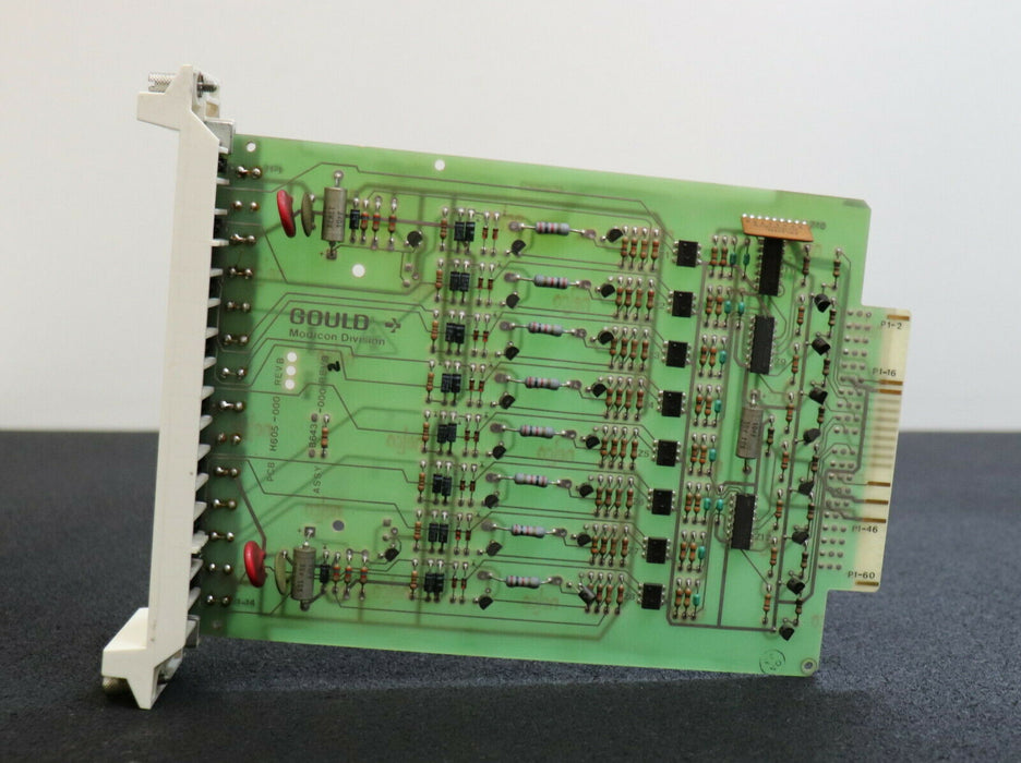 GOULD MODICON Input module B643-000 24VDC PCB H605-000 REV B - gebraucht