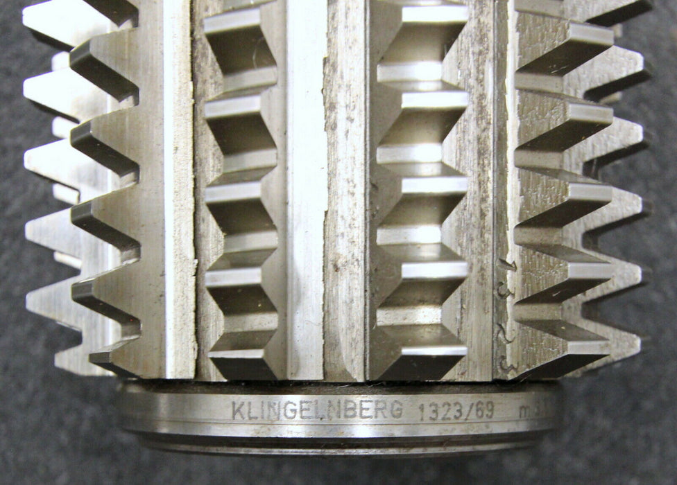 KLINGELNBERG Stollenwälzfräser involute spline hob Fertigfräser m= 3,5mm BP II
