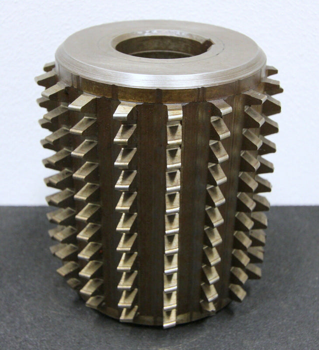 ESKA Stollenwälzfräser involute spline hob Fertigfräser DP6,35 m= 4mm BP II