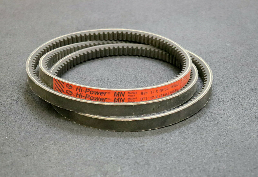 GATES Keilriemen 17x1815 Li B71 1855Lp Hi-Power MN 7A Innenlänge 1815mm