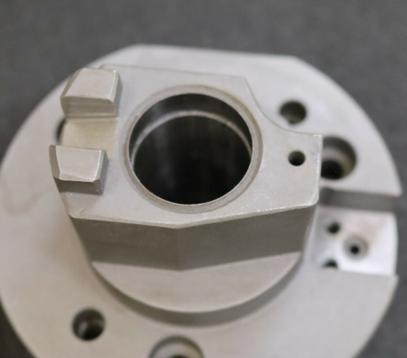 RÖHM Aufnahme ID 1007101 AußenØ 118mm AdapterØ 66mm Gesamthöhe 95mm unbenutzt