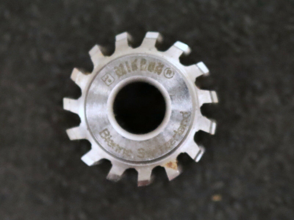MIKRON Vollstahl-Wälzfräser No. 82791 m= 0,48 ho= 1,08 Abmessungen Ø24x15xØ8mm