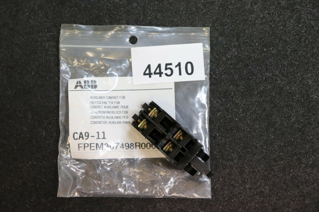 ABB BBC PETERCEM Hilfsschalter für B32…85 CA9-11 Gewicht 10g unbenutzt in OVP