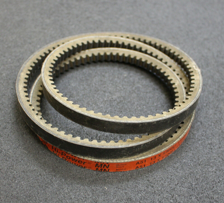 GATES Zahnriemen Keilriemen 13x1300 Li A51 1330 Lp Hi-Power MN Innenlänge 1300mm