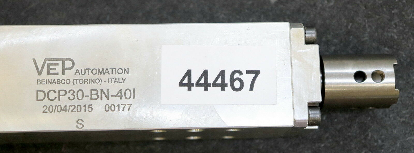 VEP AUTOMATION Zentriereinheit DCP30-BN-40I No. 00178 Hub 40mm Induktiv