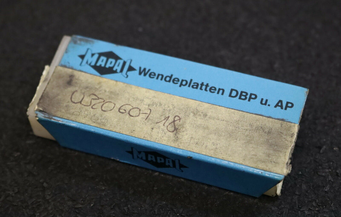 MAPAL 28 Stück Wendeplatten 30011-2-N - unbenutzt in OVP