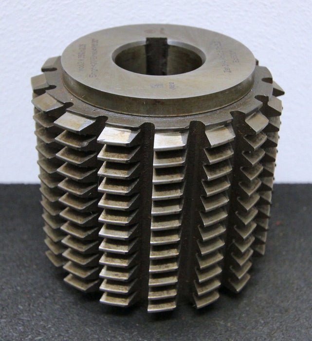 Vollstahlwälzfräser gear hob m= 2mm 20° EGW Ø95x90xØ32mm mit LKN 1gg. Li.