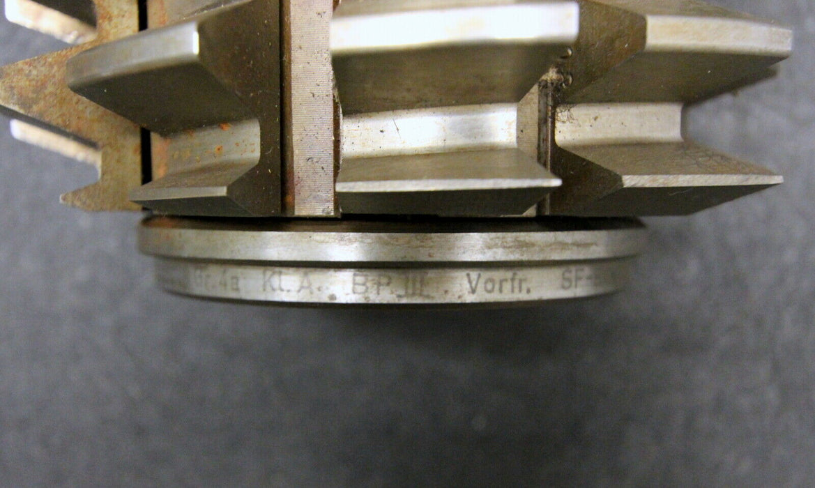 KLINGELNBERG Stollenwälzfräser involute spline hob Vorfräser m= 6,5mm BP III