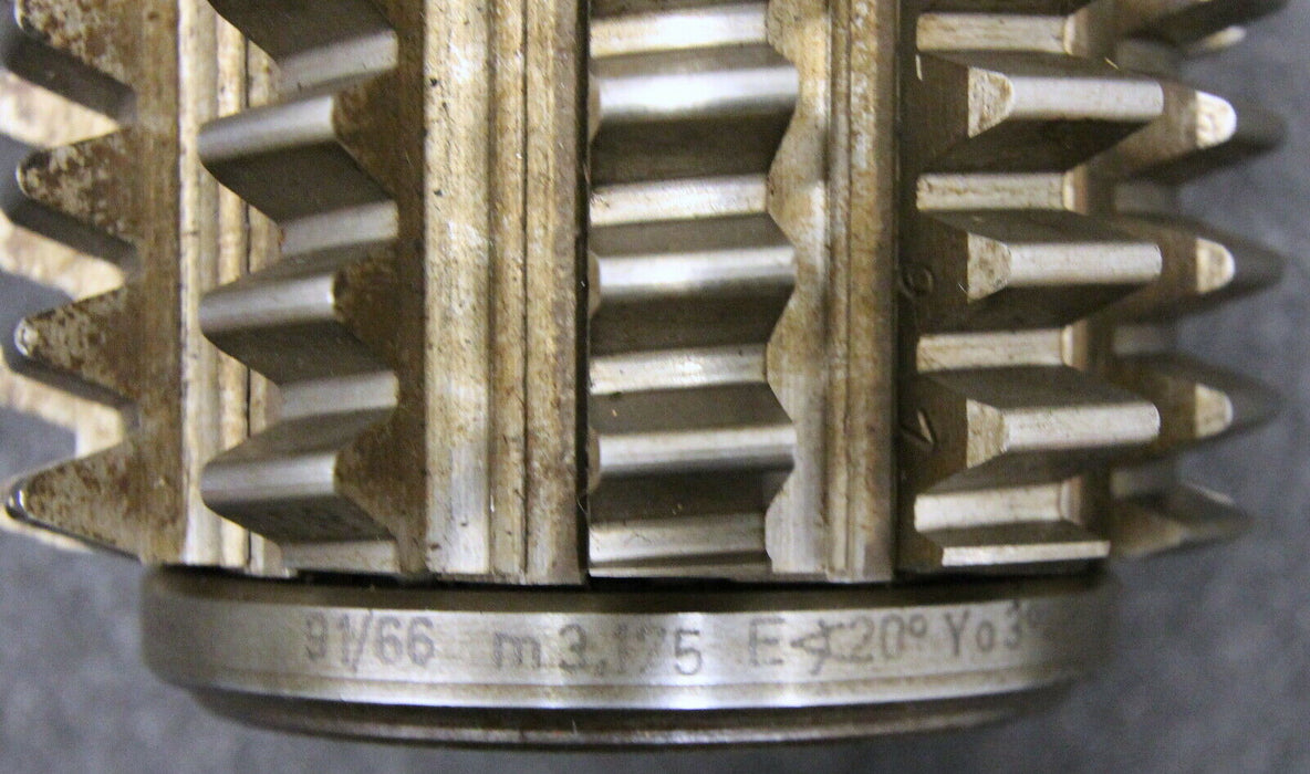 KLINGELNBERG Stollenwälzfräser involute spline hob m=3,175mm BP II DIN3972 20°