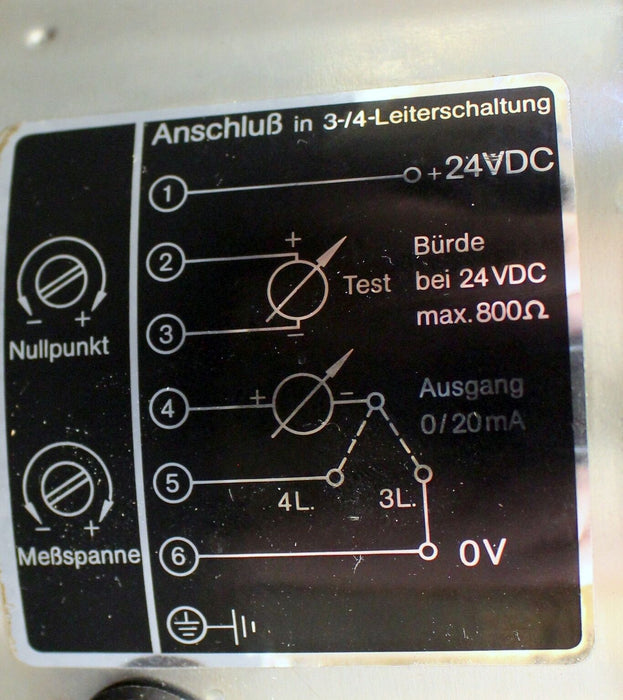 VDO Druckmessumformer Typ 21-51 - 1-3bar - Kl. 1,0 - Anschluss 1/2“ - D: 160mm