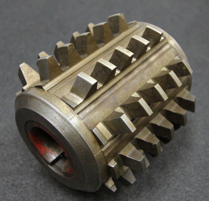 SAAZOR Stollenwälzfräser involute spline hob Vorfräser m= 5,9mm 15° EGW 1gg. Re