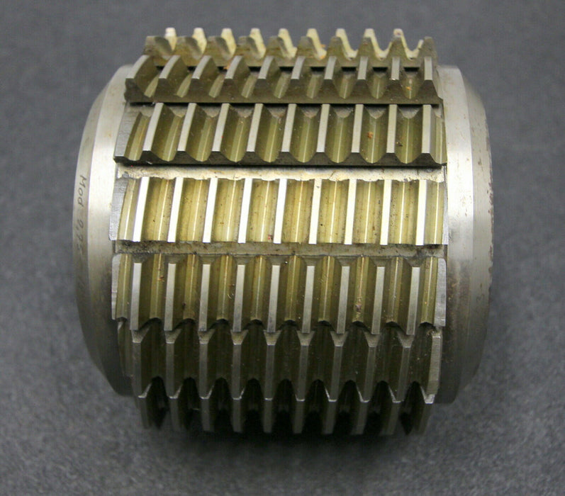 SAAZOR Stollenwälzfräser involute spline hob Vorfräser m= 2,75mm 19°50´ EGW LKN