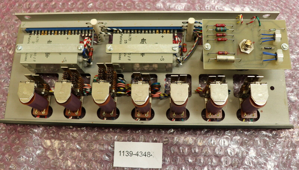 S.I.P. SCHÜTTE Einschub Karte 307 für Lehrenbohrwerk mit Platine 460208a