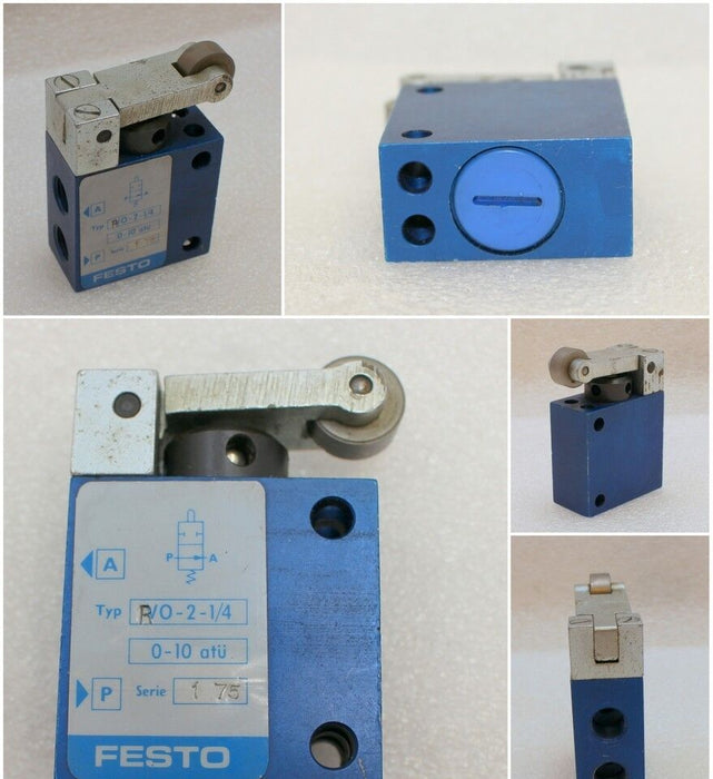 FESTO 2/2 Rollhebelventil RO-2-1/4