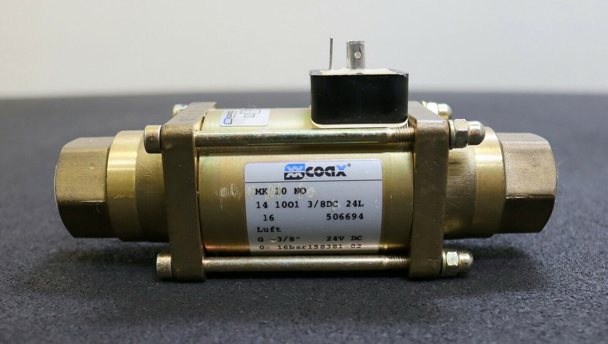 COAX Koaxialventil für Luft MK 10 NO 14 1001 3/8C 24L 16bar ID 506694 G COAX Koaxialventil für Luft MK 10 NO 14 1001 3/8C 24L 16bar ID 506694 G