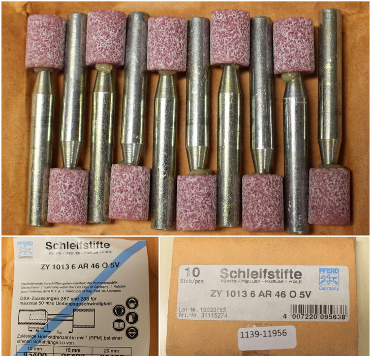 PFERD Poliflex Feinschleifstift PF ZY 1013/6 AR 46 O 5V-Art.Nr. 31115274-10 Stk.
