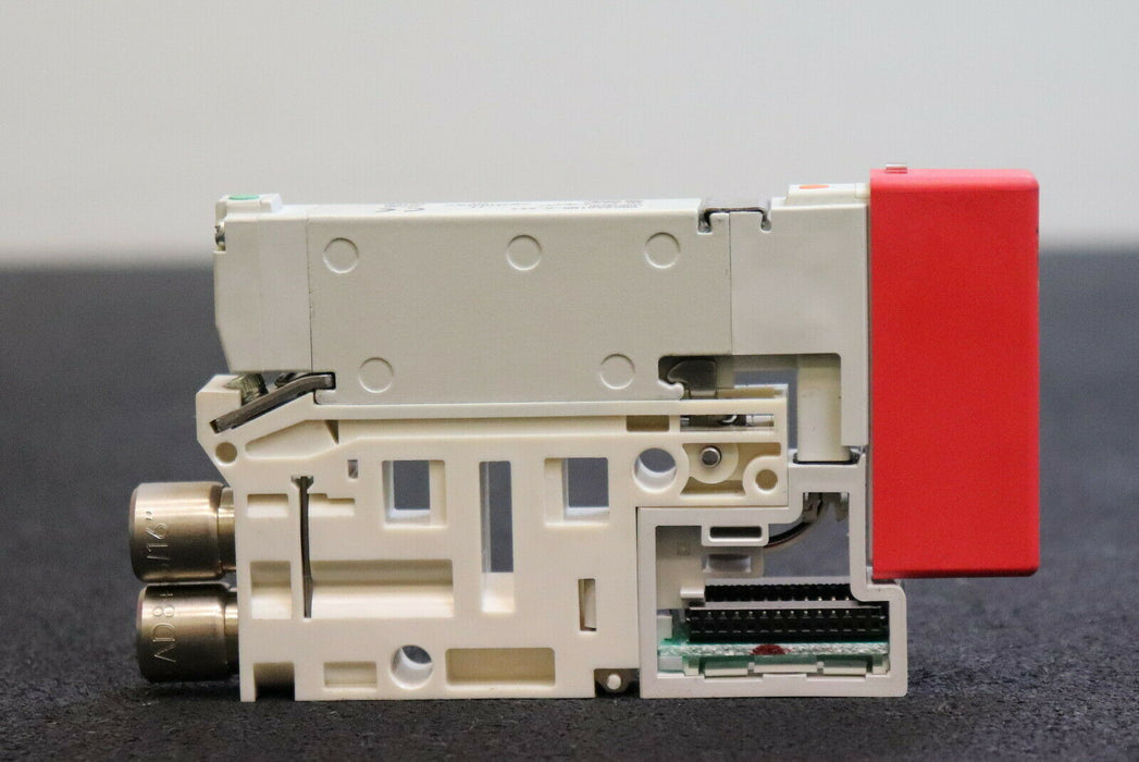 SMC Set Pneumatisches Blockmodul EX245 AD8 5/16" + Magnetventil VQC2201NR-5-X27