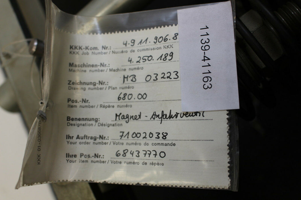 KSB Saugkorb F100 mit Rückflußverhinderer Ident-No. 00430072 NW100 für WKB 80/2