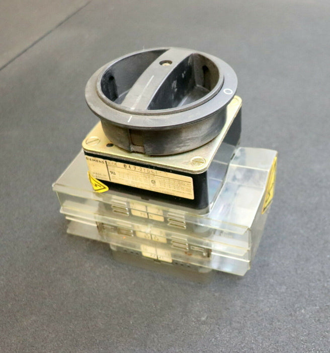 SIEMENS Maschinen-Hauptschalter 3LC6 047-1TB51 Ie/AC1 = 100A AC22 220-660VAC