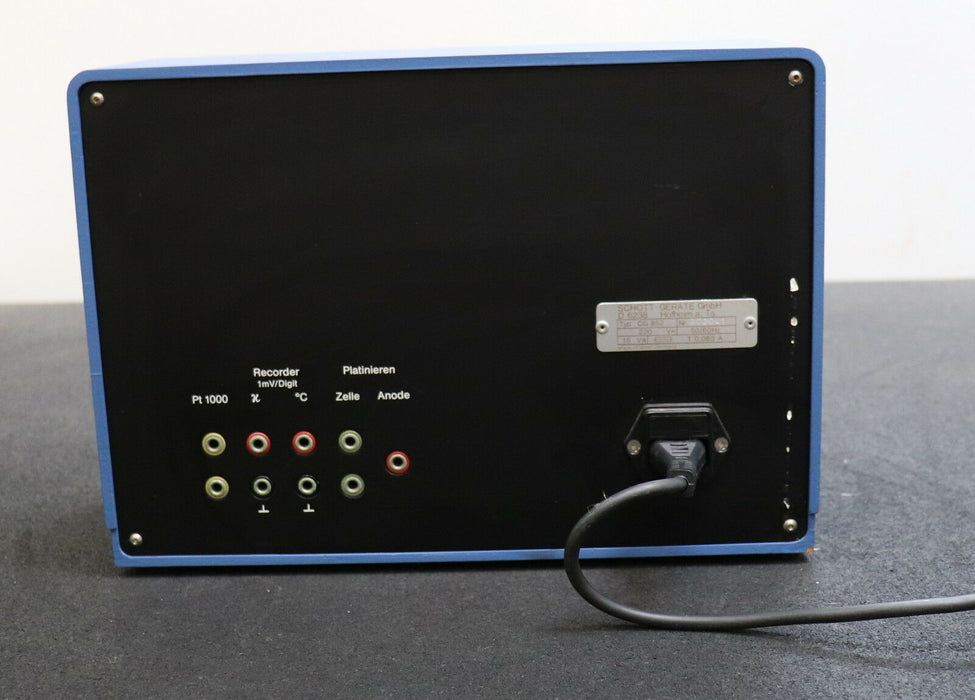 SCHOTT Konduktometer CG 852 Messbereich 200µS/cm bis 200mS/cm und °C