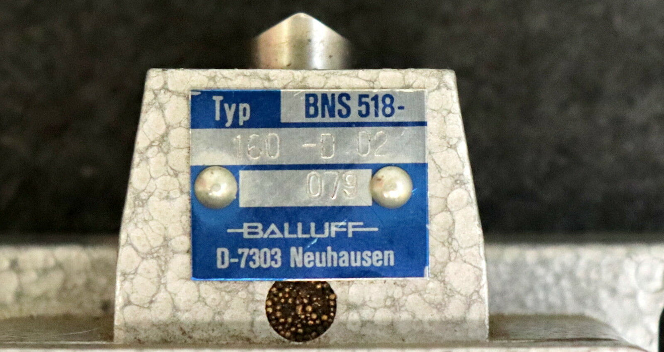BALLUFF Endlagenschalter Nockenschalter 1-fach BNS 518-160-D-02 unbenutzt