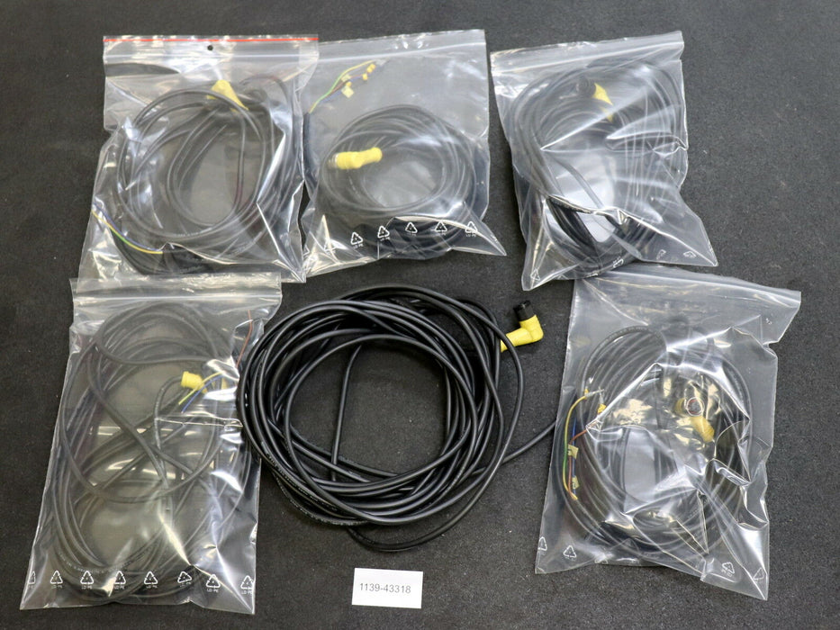 BRAD HARRISON 6 pieces connection cable P11-3 3x0,34mm² 300V PUR -5° … 90°C