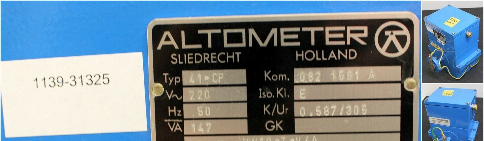 KROHNE Magnetisch-Induktiver Durchflussmesser MID41-CP - DN10 - 220V - 50Hz