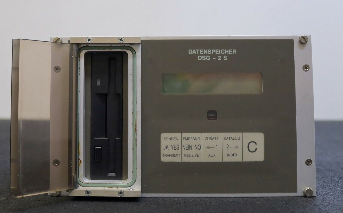 MCA Einbaudatenspeicher DSG - 2 S mit 3,5" Diskettenlaufwerk - gebraucht