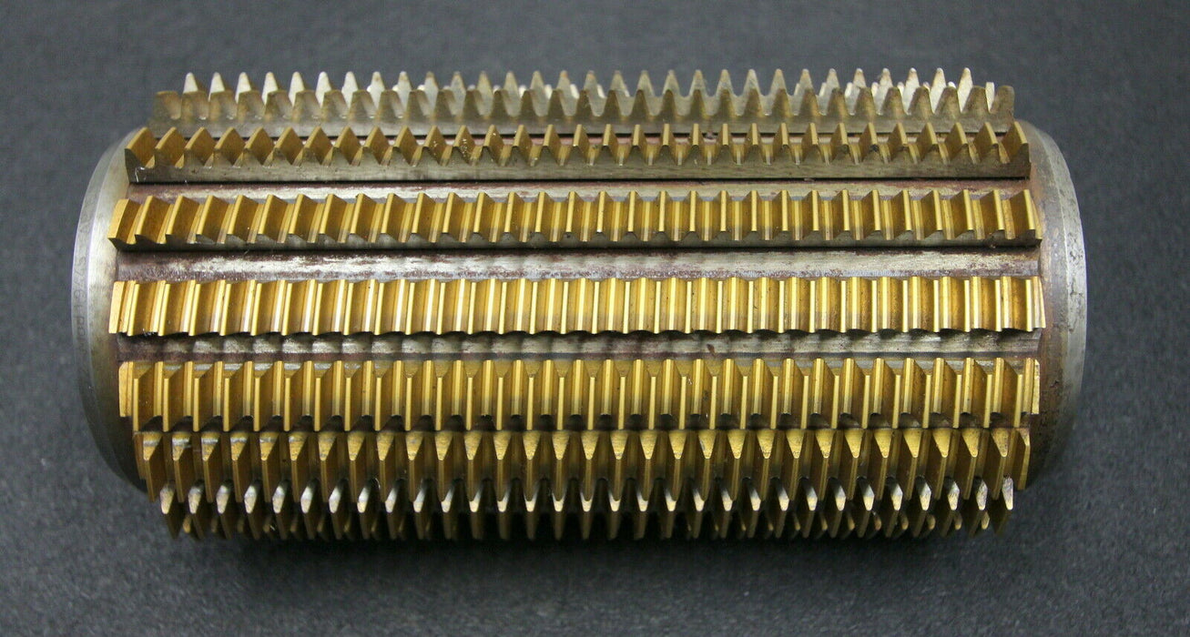 SAAZOR Stollenwälzfräser involute spline hob m = 1,9445mm 15° EGW Ø110x210xØ40mm