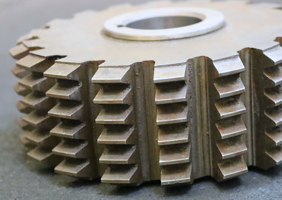 PWS Zahnstangenfräser 6-rillig m=3,0mm BPII 20°EGW - Ø160x65xØ40mm