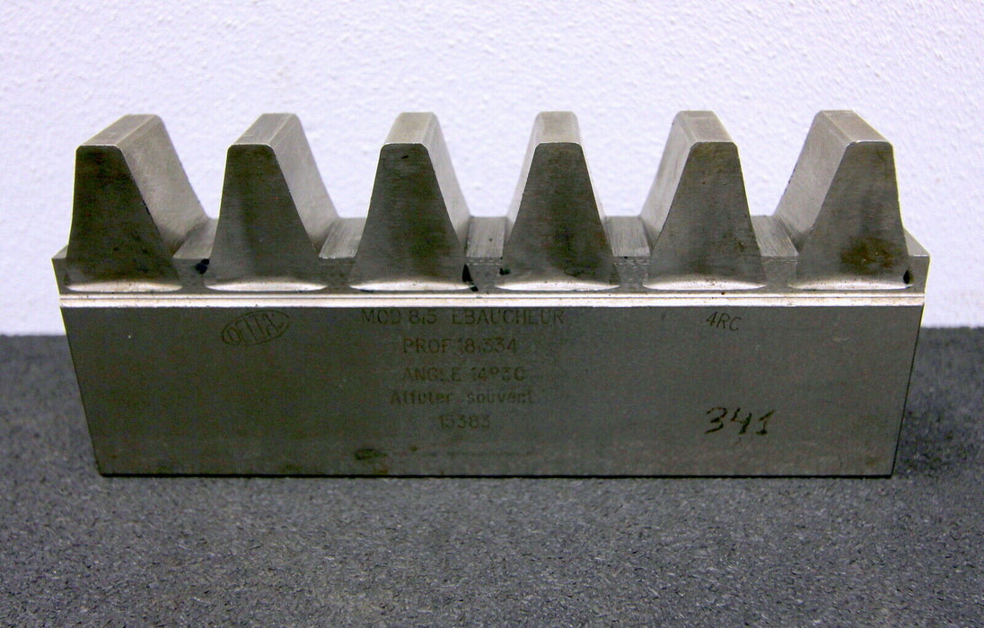 DELTAL Hobelkamm rack cutter f. MAAG-Wälzhobelmaschinen m= 8,5 14°30 160x25mm