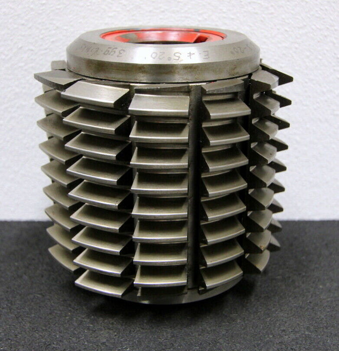 SAAZOR Stollenwälzfräser involute spline hob m=3mm BP III DIN3972 20° 3gg. Li